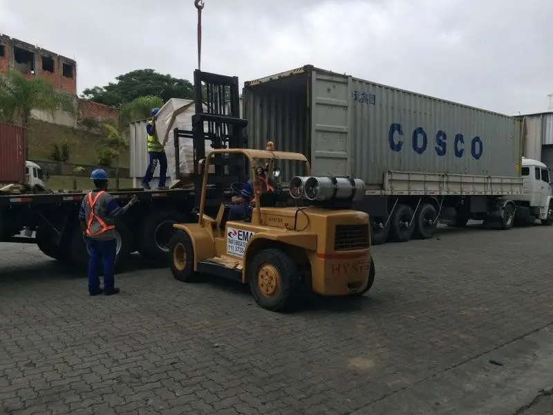 Desova de container