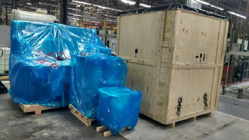 Embalagem plastica para maquina