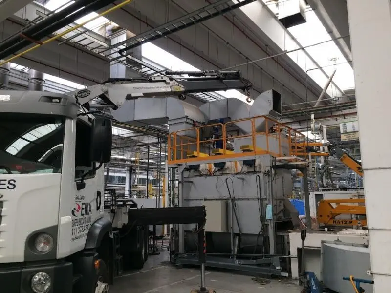 Montagem e desmontagem industrial
