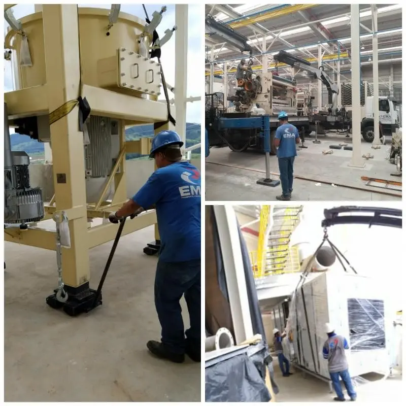 Mudanças industriais pesadas