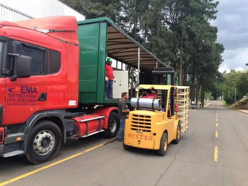 Transportadora carreta extensiva