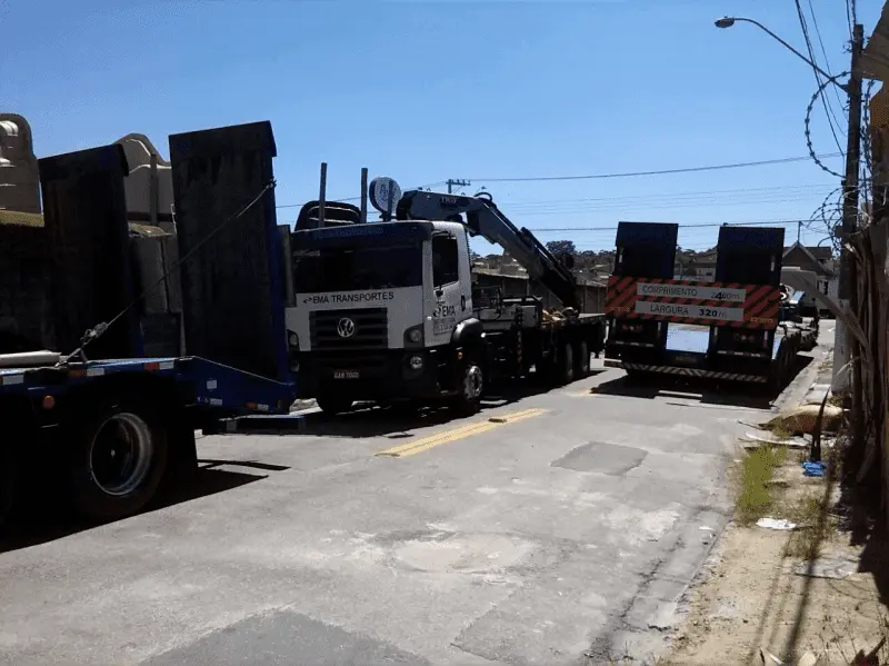 Transporte de cargas excedentes