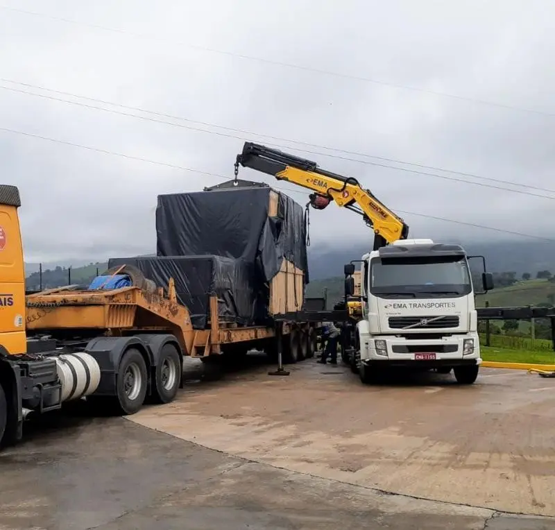 Transporte de injetoras