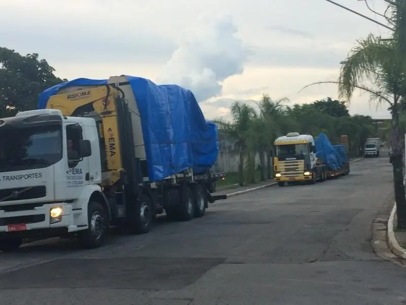 Transporte de prensas